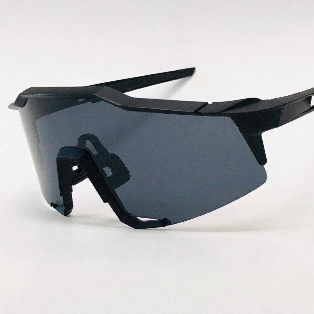 Sport Sunglasses Shield Lens Cycling‎ Running Glasses Mens Wrap Around Fishing